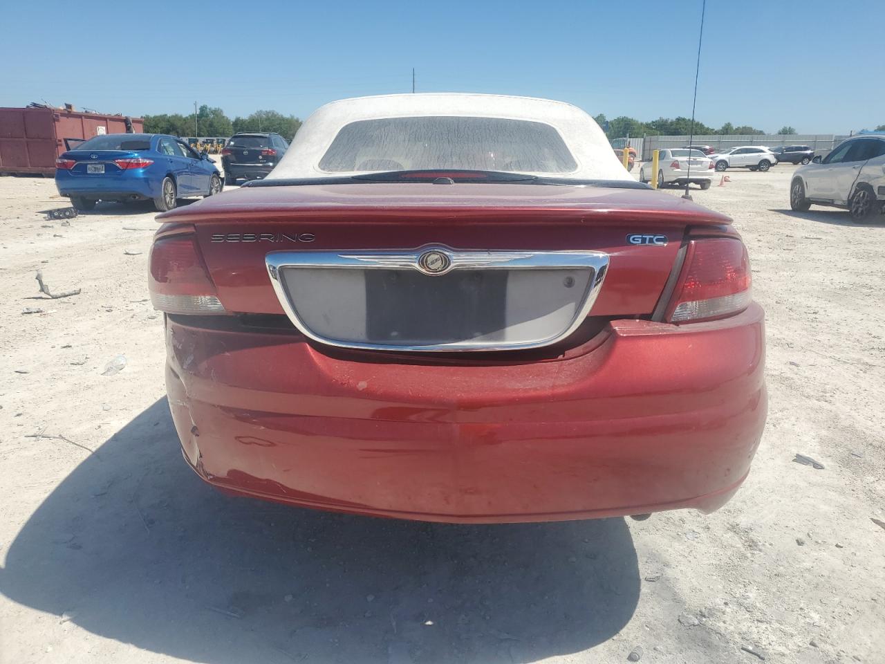 2006 Chrysler Sebring Gtc VIN: 1C3EL75R66N135948 Lot: 48495065