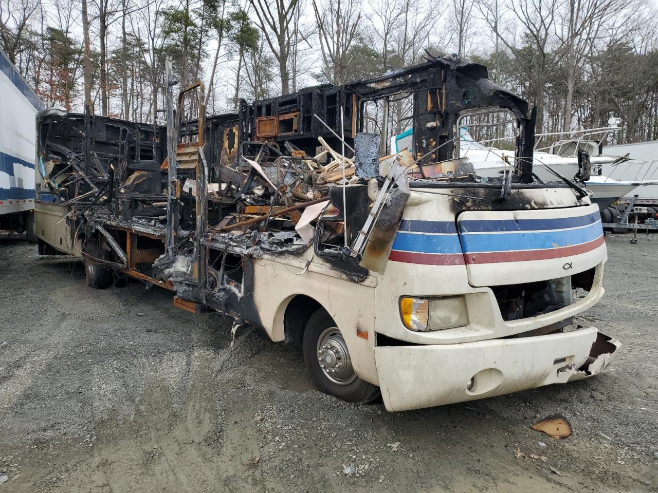 1995 Ford F530 Super Duty for Sale in Waldorf, MD - Burn - Engine