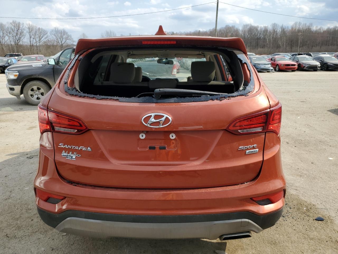 2017 Hyundai Santa Fe Sport VIN: 5XYZTDLBXHG438999 Lot: 49173365