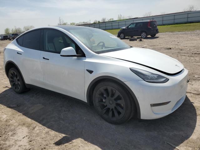  TESLA MODEL Y 2022 Белы