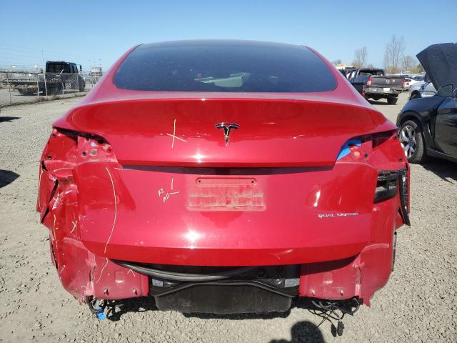  TESLA MODEL Y 2023 Czerwony
