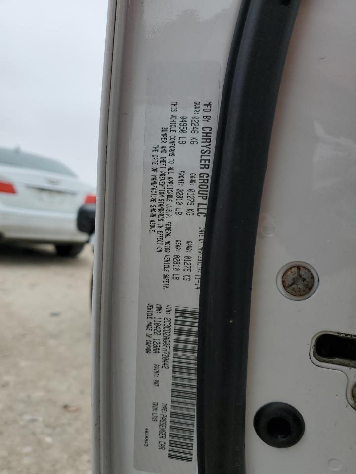 Image 12 of 2015 Dodge Challenger salvage vehicle - Lot #47399615 at Copart