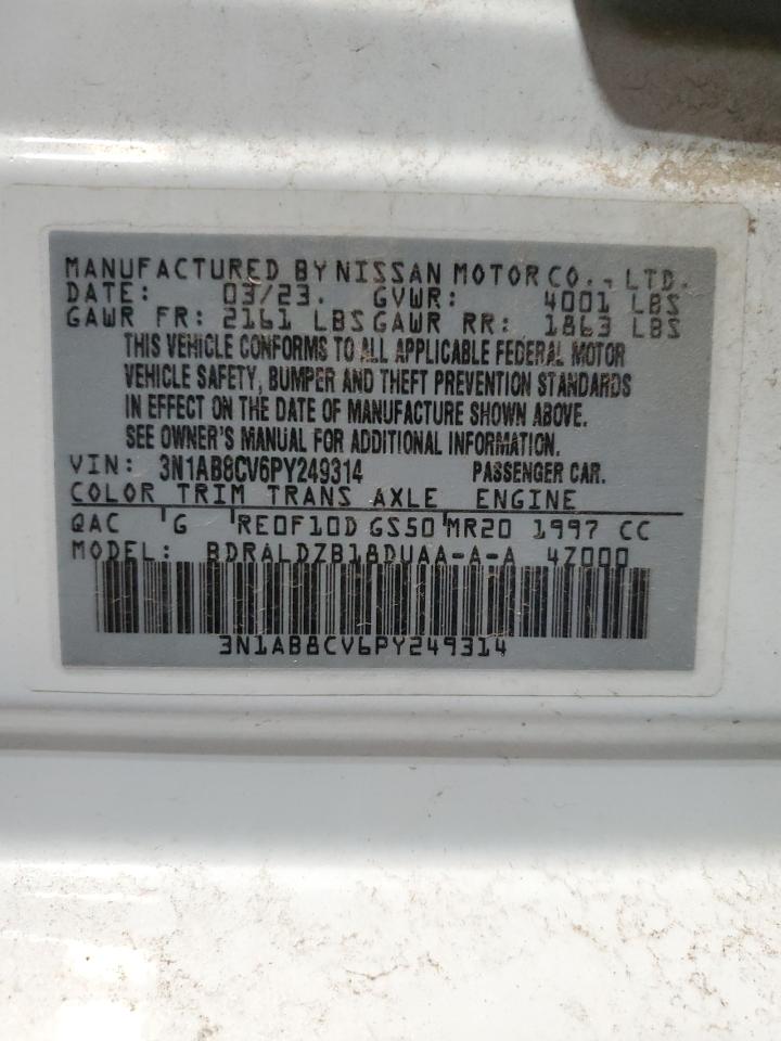 3N1AB8CV6PY249314 NISSAN SENTRA 2023