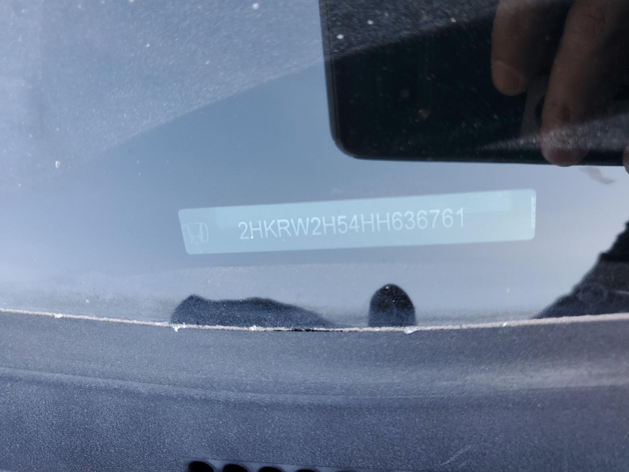 2HKRW2H54HH636761 HONDA CRV 2017