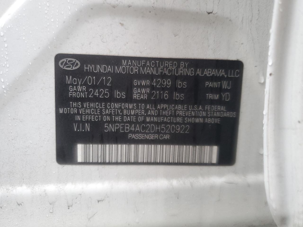 2013 Hyundai Sonata - Image 12