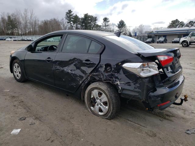  KIA FORTE 2016 Черный