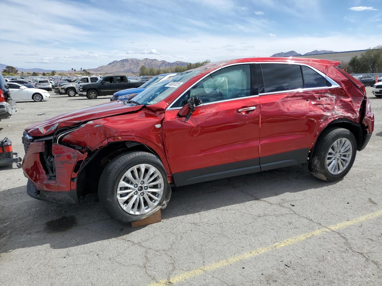 2024 Cadillac Xt4 Luxury на продаже в Las Vegas, NV - Rollover