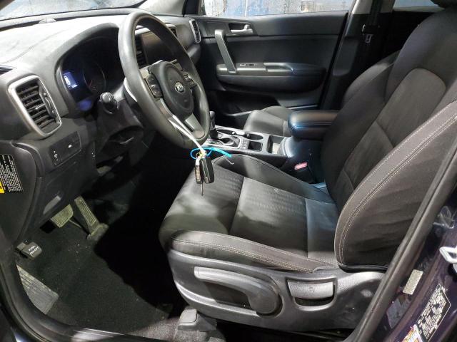  KIA SPORTAGE 2021 Синий
