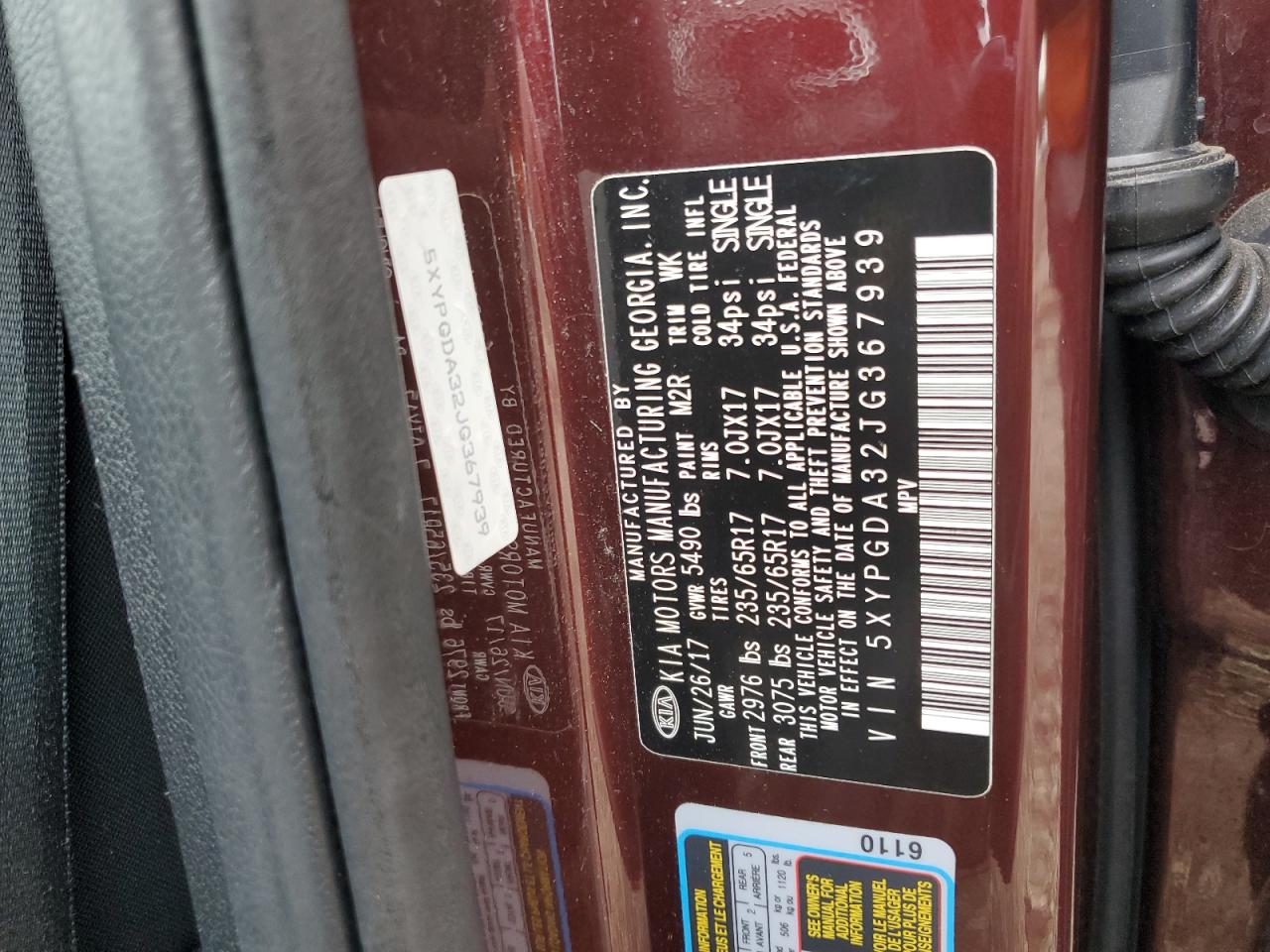 2018 Kia Sorento - Image 13