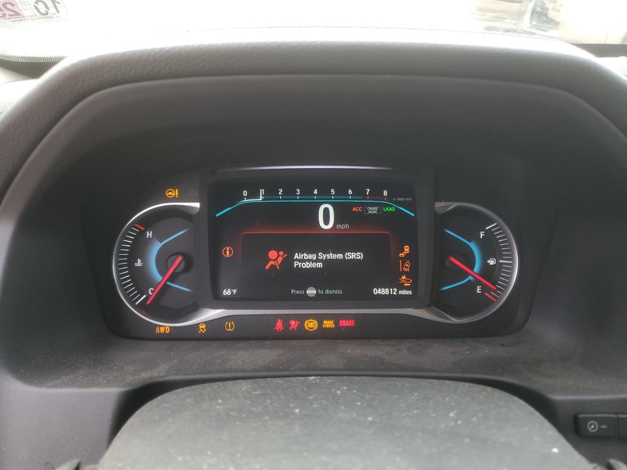 5FNYF6H27NB081159 HONDA PILOT 2022