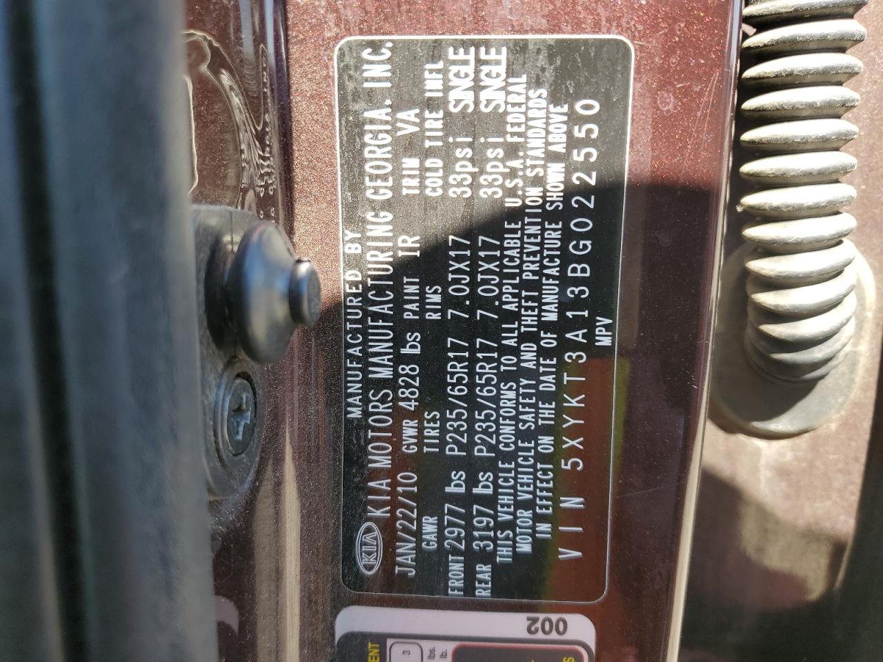 2011 Kia Sorento - Image 12