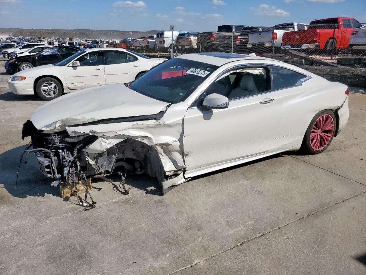 2017 Infiniti Q60 Premium იყიდება Grand Prairie-ში, TX - All Over