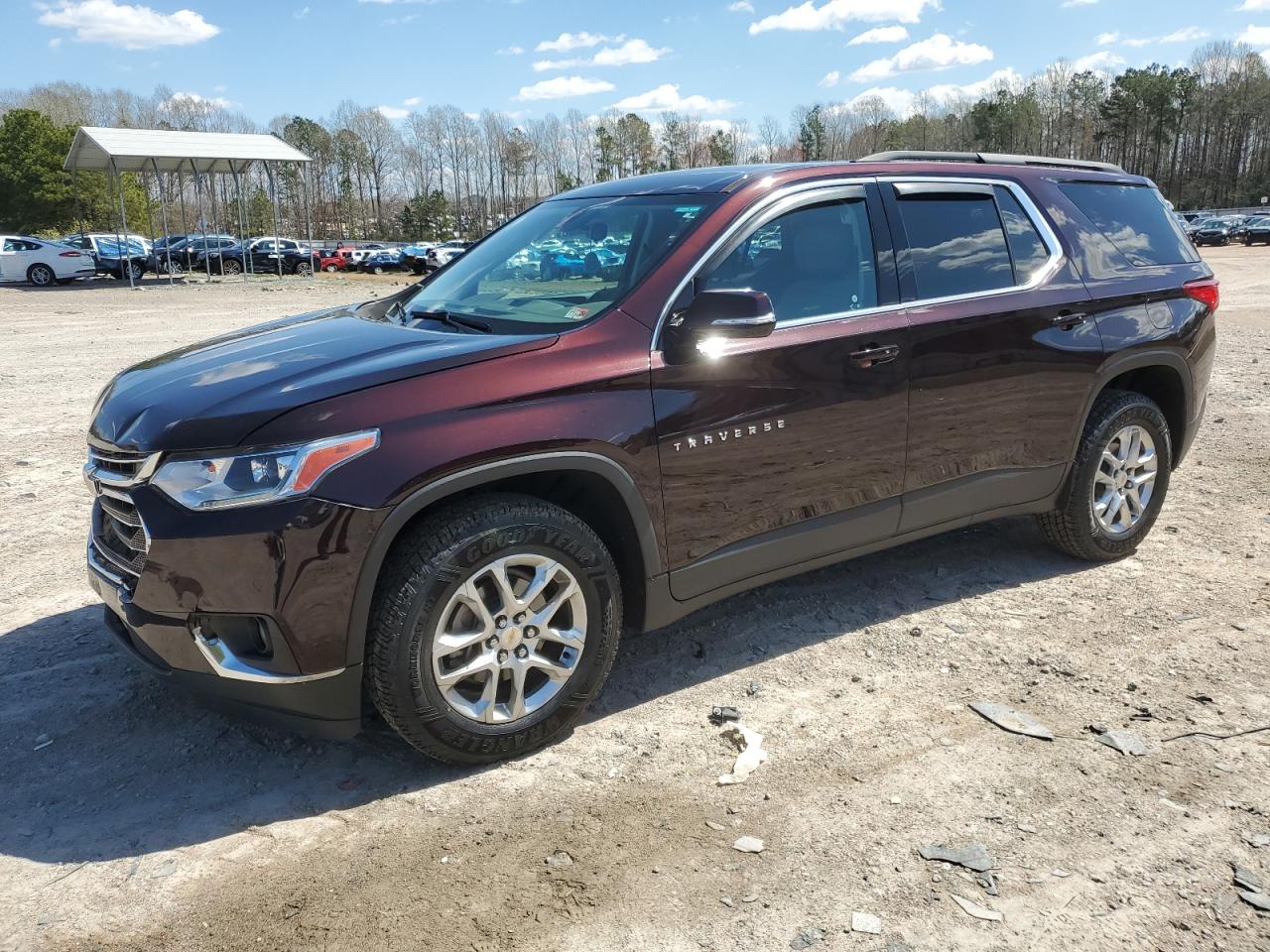2020 Chevrolet Traverse Lt იყიდება Charles City-ში, VA - Front End