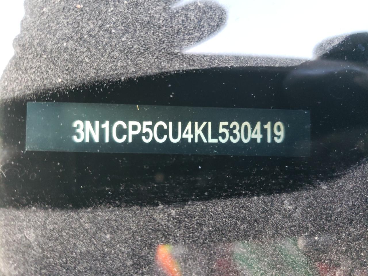 3N1CP5CU4KL530419 NISSAN KICKS 2019
