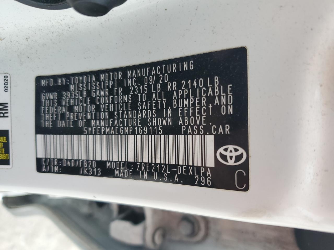 2021 Toyota Corolla - Image 12