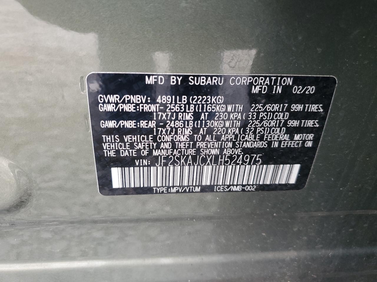 2020 Subaru Forester - Image 13