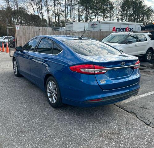 Sedans FORD FUSION 2017 Granatowy