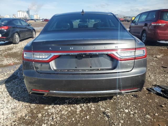  LINCOLN CONTINENTL 2018 Сharcoal