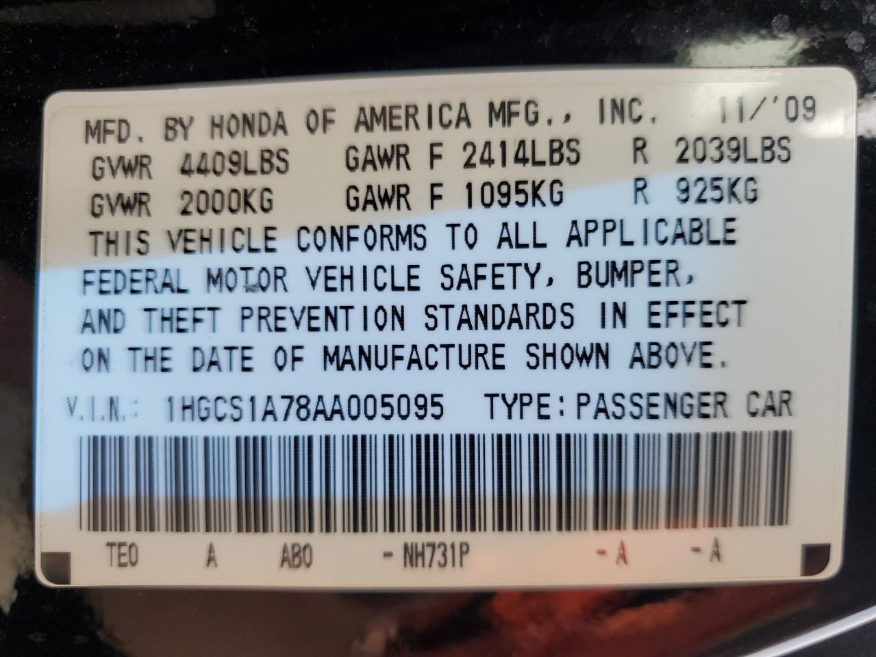2010 Honda Accord - Image 12