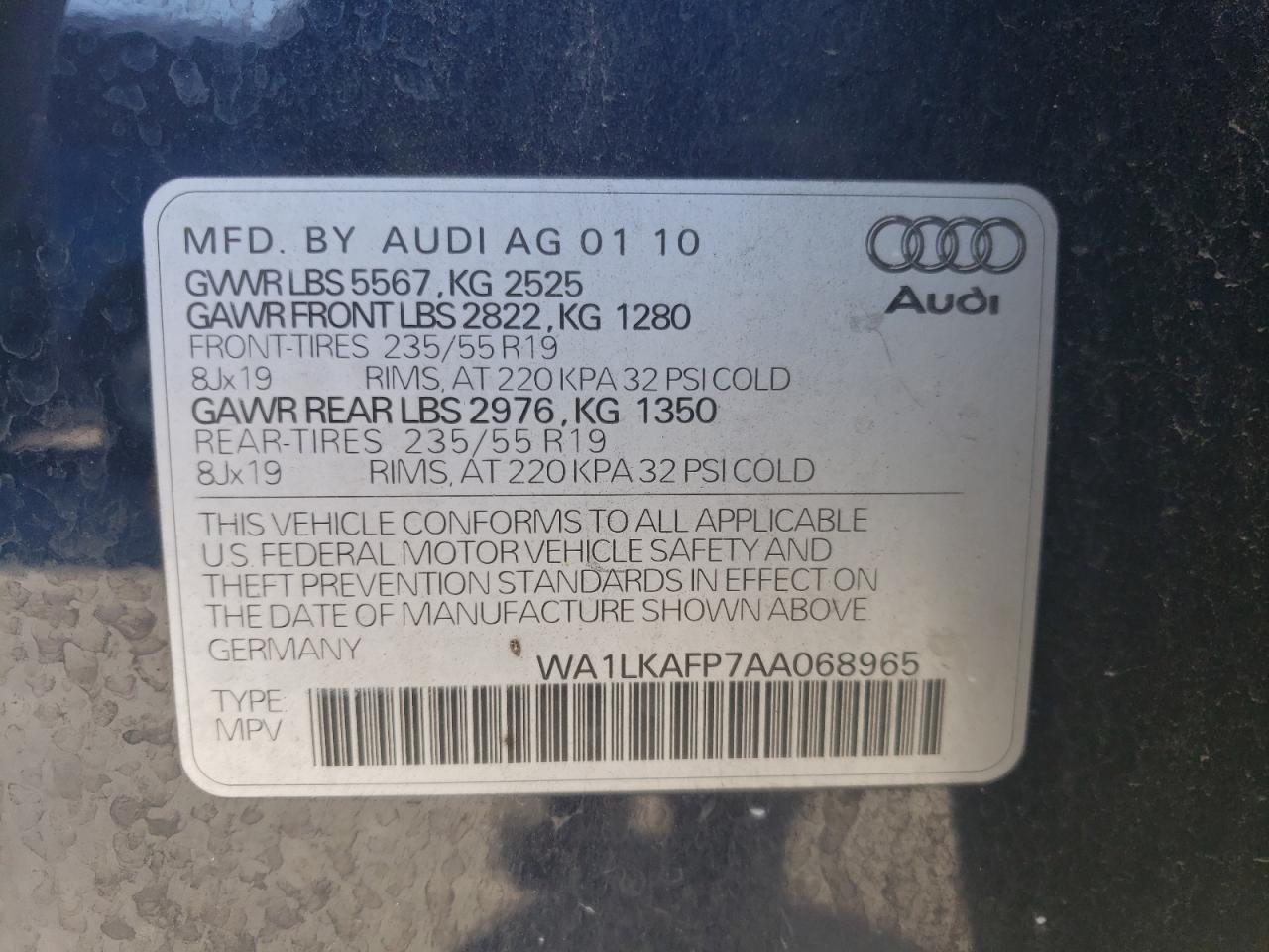 2010 Audi Q5 - Image 14