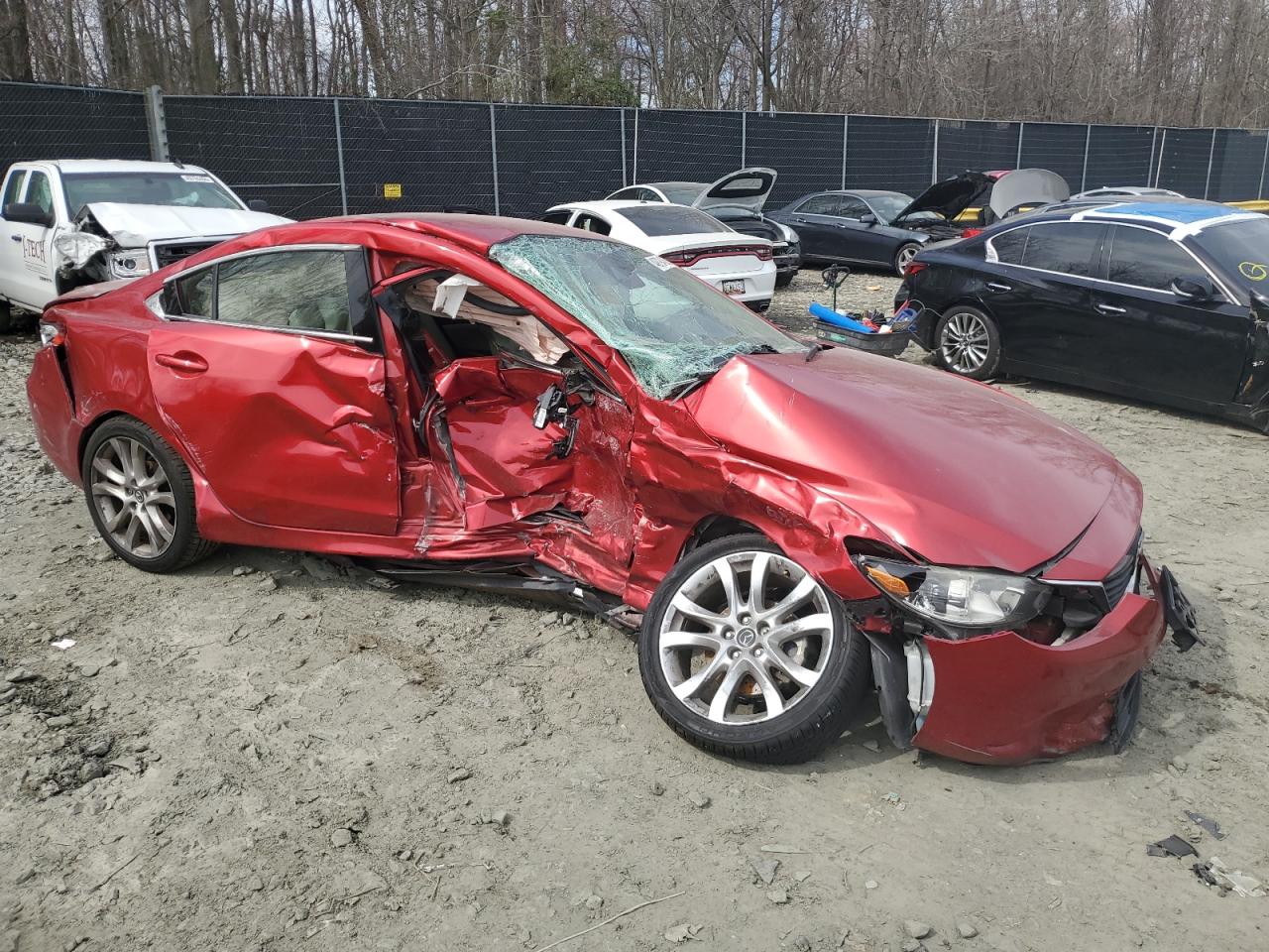 2017 Mazda 6 Touring VIN: JM1GL1V58H1140156 Lot: 49794305