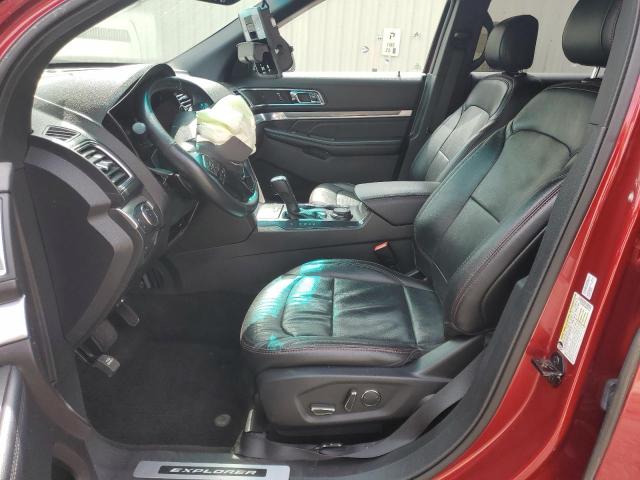  FORD EXPLORER 2017 Червоний