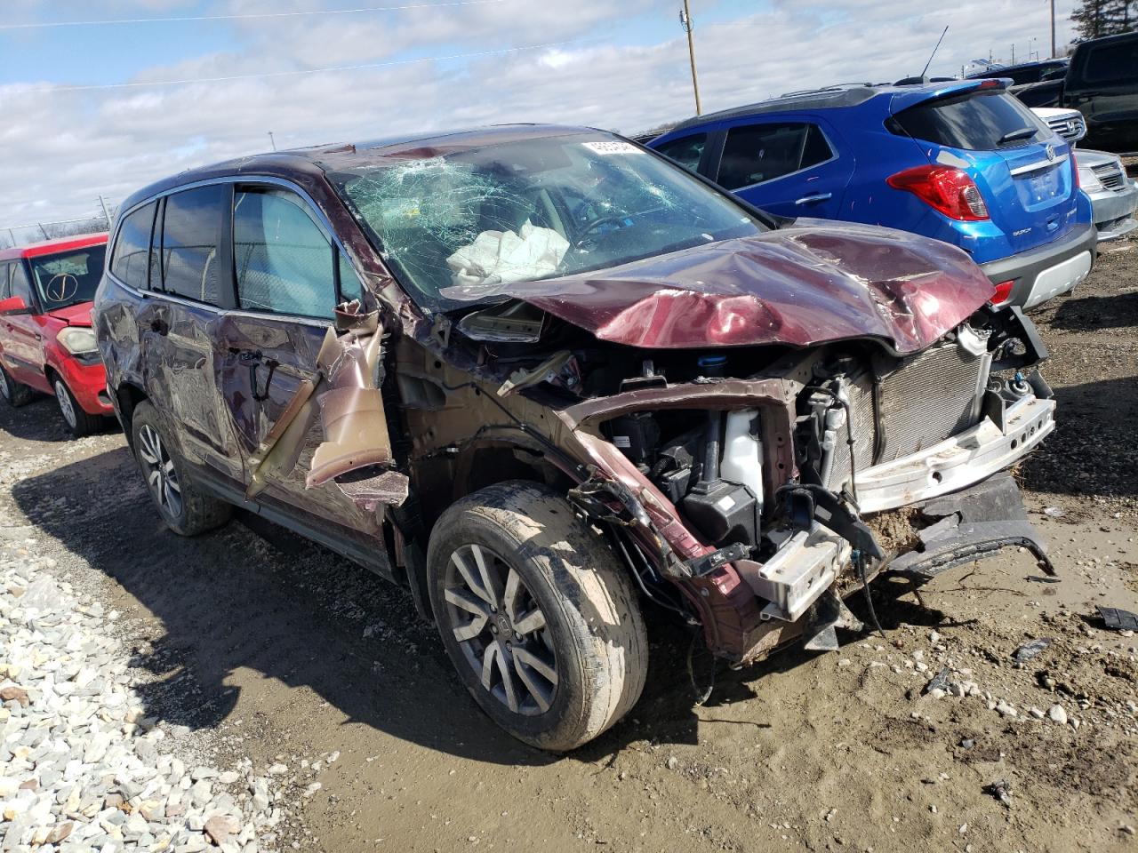 5FNYF6H5XMB083268 HONDA PILOT 2021