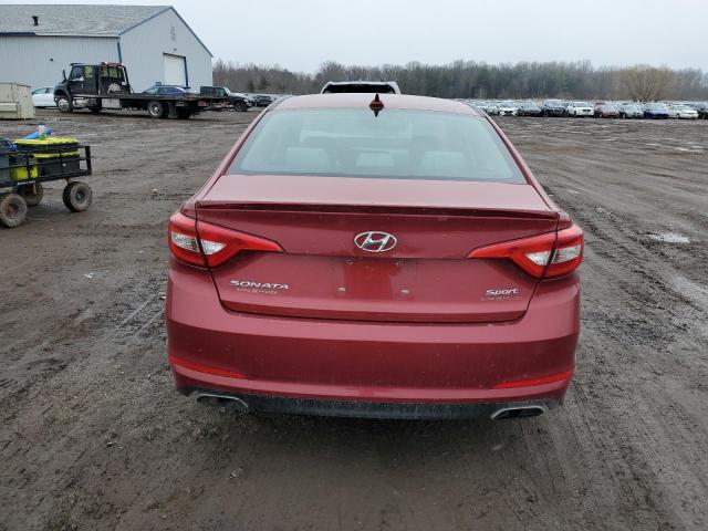  HYUNDAI SONATA 2015 Red