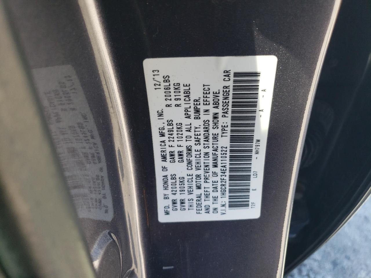 2014 Honda Accord - Image 12