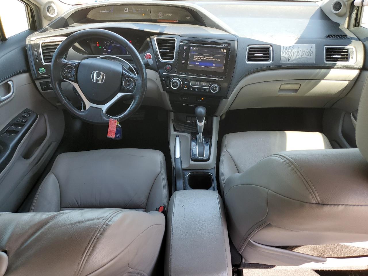2015 Honda Civic Hybrid L VIN: 19XFB4F35FE202006 Lot: 48231745