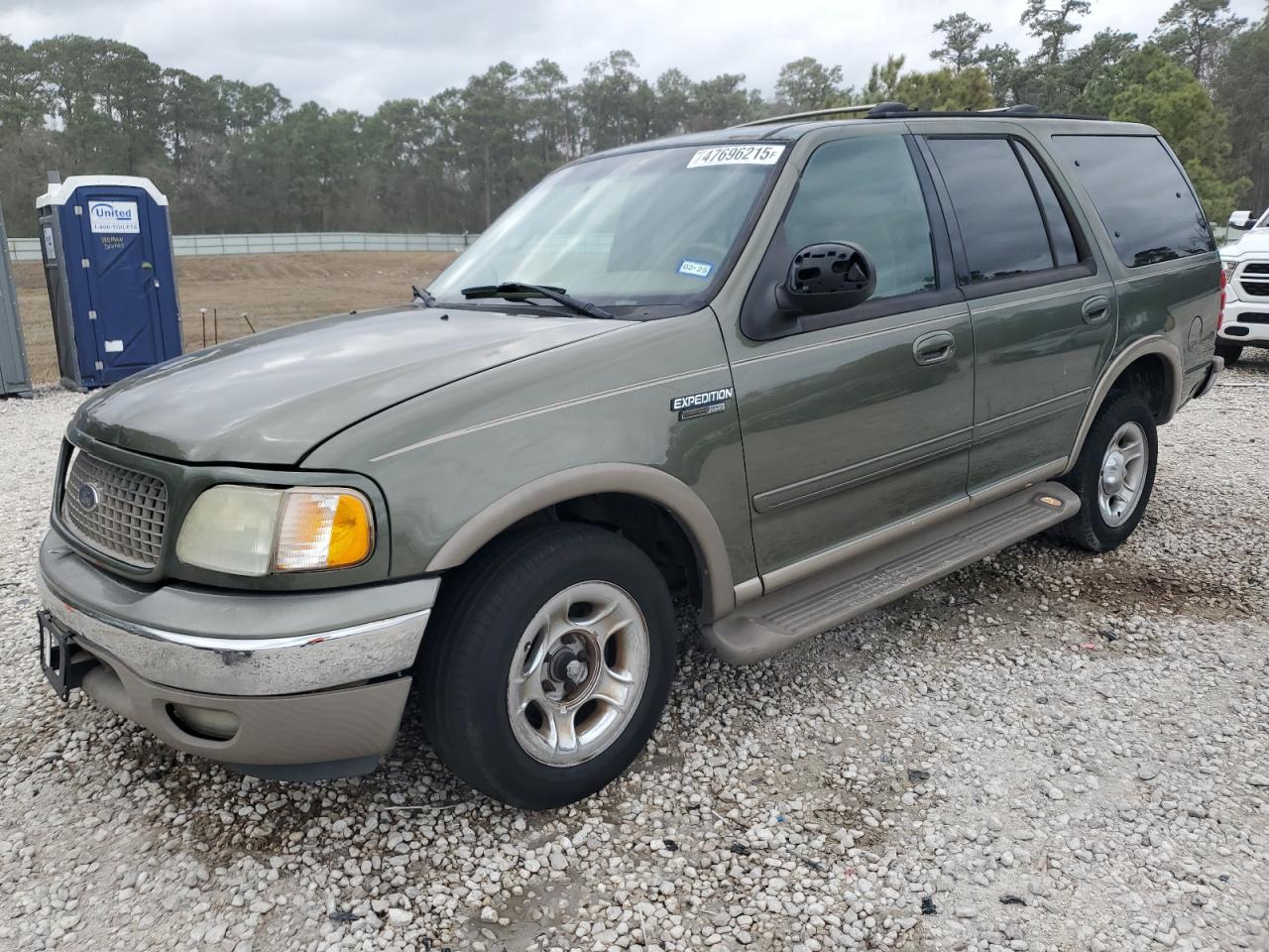 2001 Ford Expedition Eddie Bauer იყიდება Houston-ში, TX - Front End