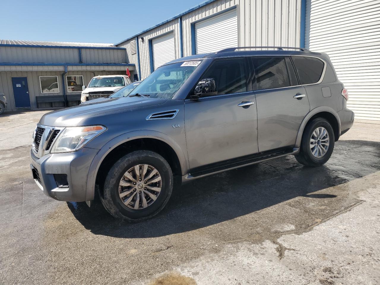 2017 Nissan Armada Sv na sprzedaż w Houston, TX - Minor Dent/Scratches