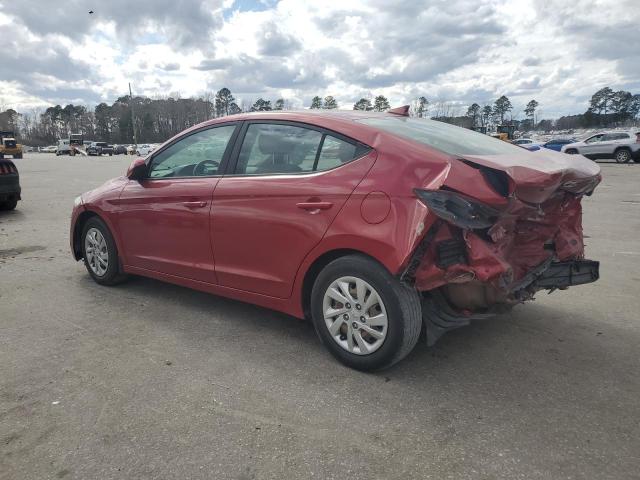  HYUNDAI ELANTRA 2017 Czerwony