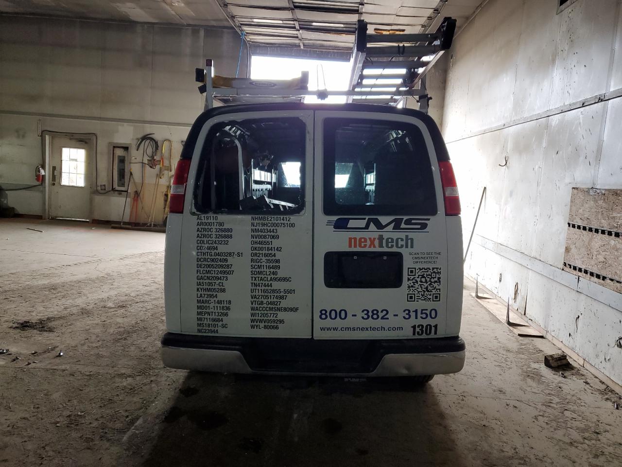 2022 Chevrolet Express G2500 VIN: 1GCWGAFPXN1185126 Lot: 49698045