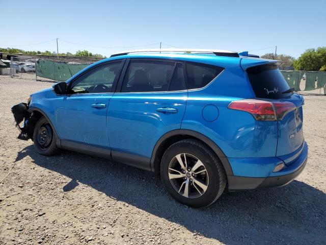  TOYOTA RAV4 2017 Синий