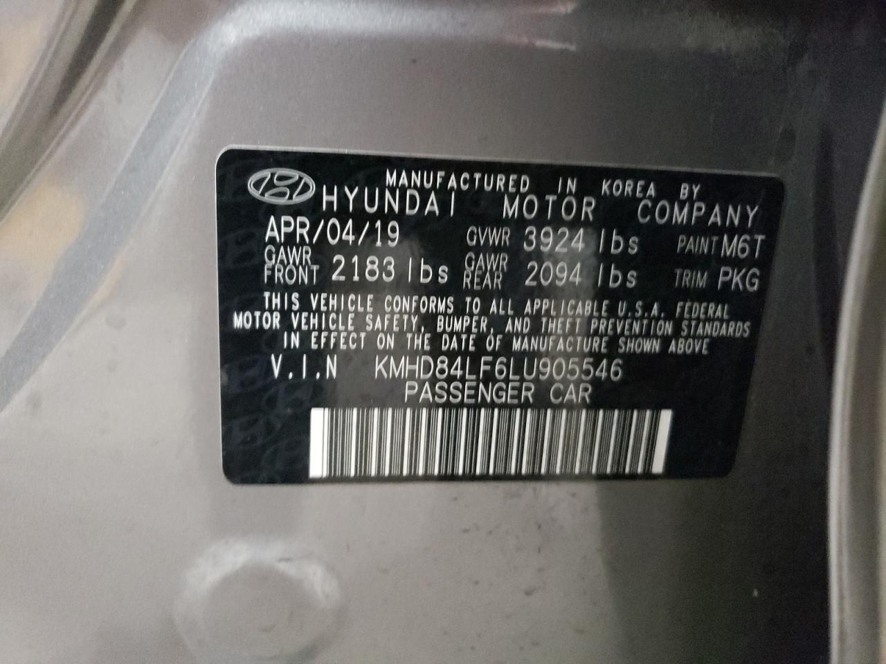 2020 Hyundai Elantra - Image 13