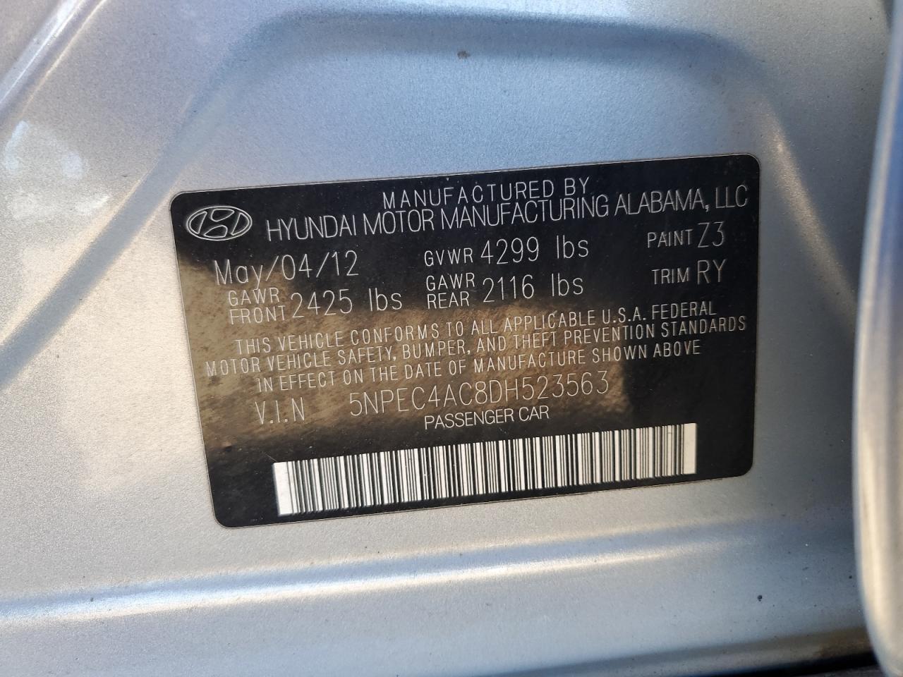 2013 Hyundai Sonata - Image 13