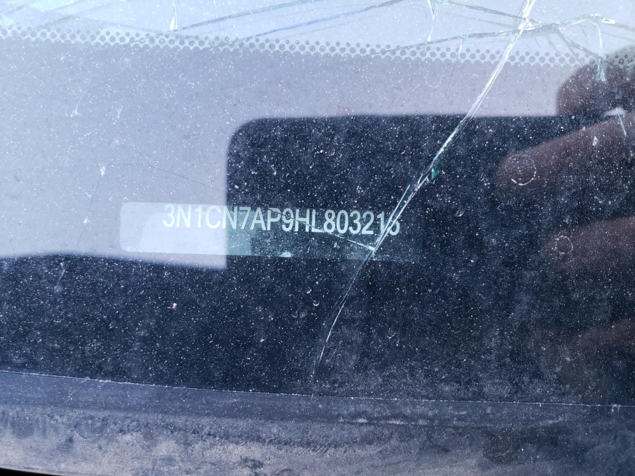 3N1CN7AP9HL803216 NISSAN VERSA 2017