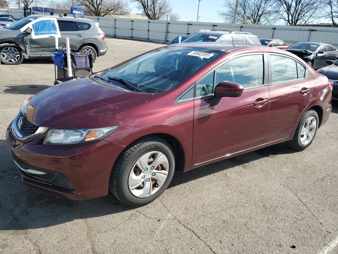 2014 Honda Civic Lx for Sale in Moraine, OH - Side
