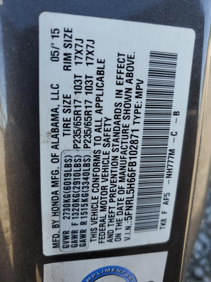 2015 Honda Odyssey - Image 13