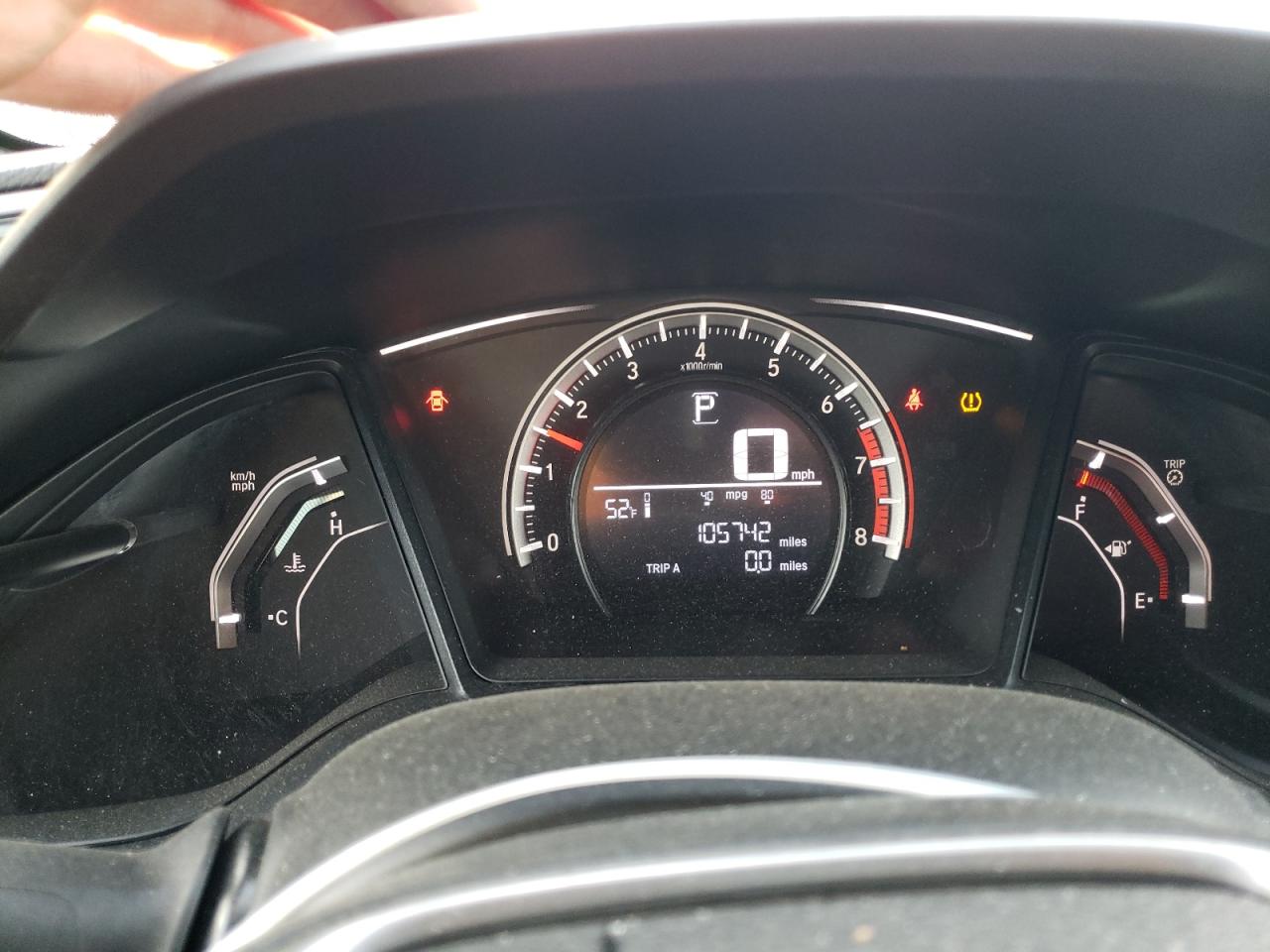 SHHFK7H47HU420225 HONDA CIVIC 2017