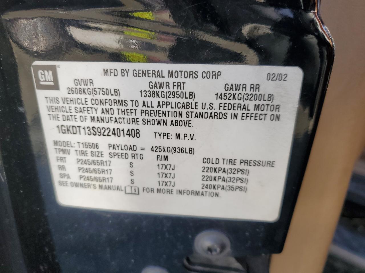 2002 GMC Envoy - Image 13