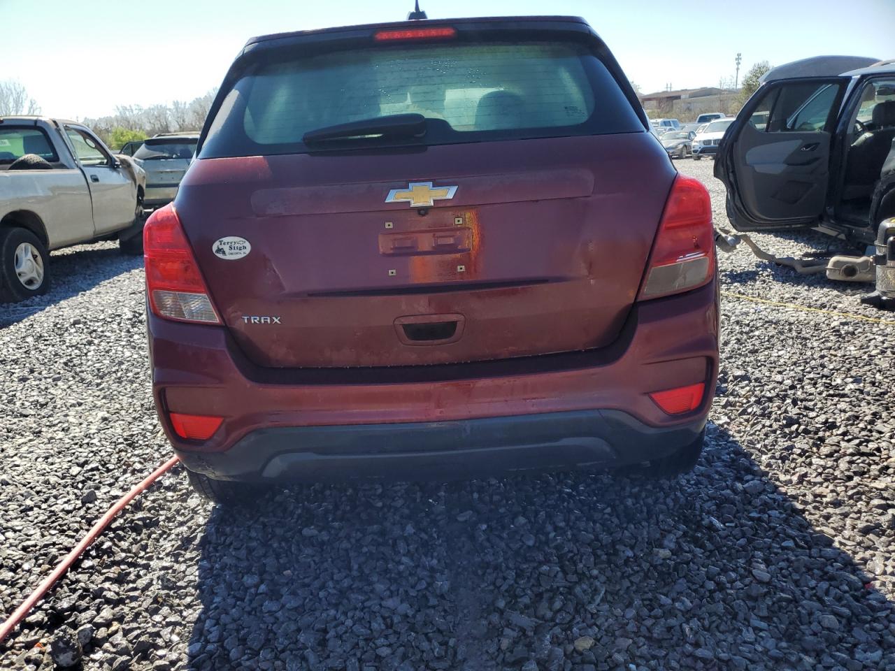 2017 Chevrolet Trax Ls VIN: 3GNCJKSB6HL131900 Lot: 56973485