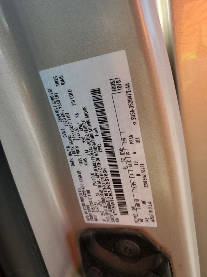 1FTEW1CB3JKE57656 FORD F-150 2018