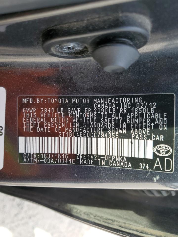 2012 Toyota Corolla - Image 15