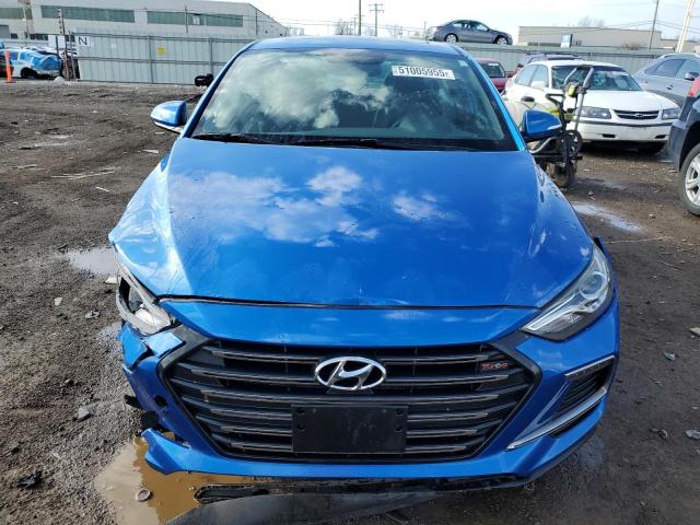  HYUNDAI ELANTRA 2018 Синий