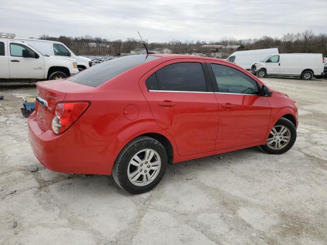  CHEVROLET SONIC 2013 Red
