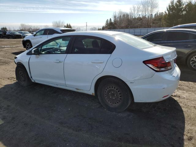 Седаны HONDA CIVIC 2014 Белый