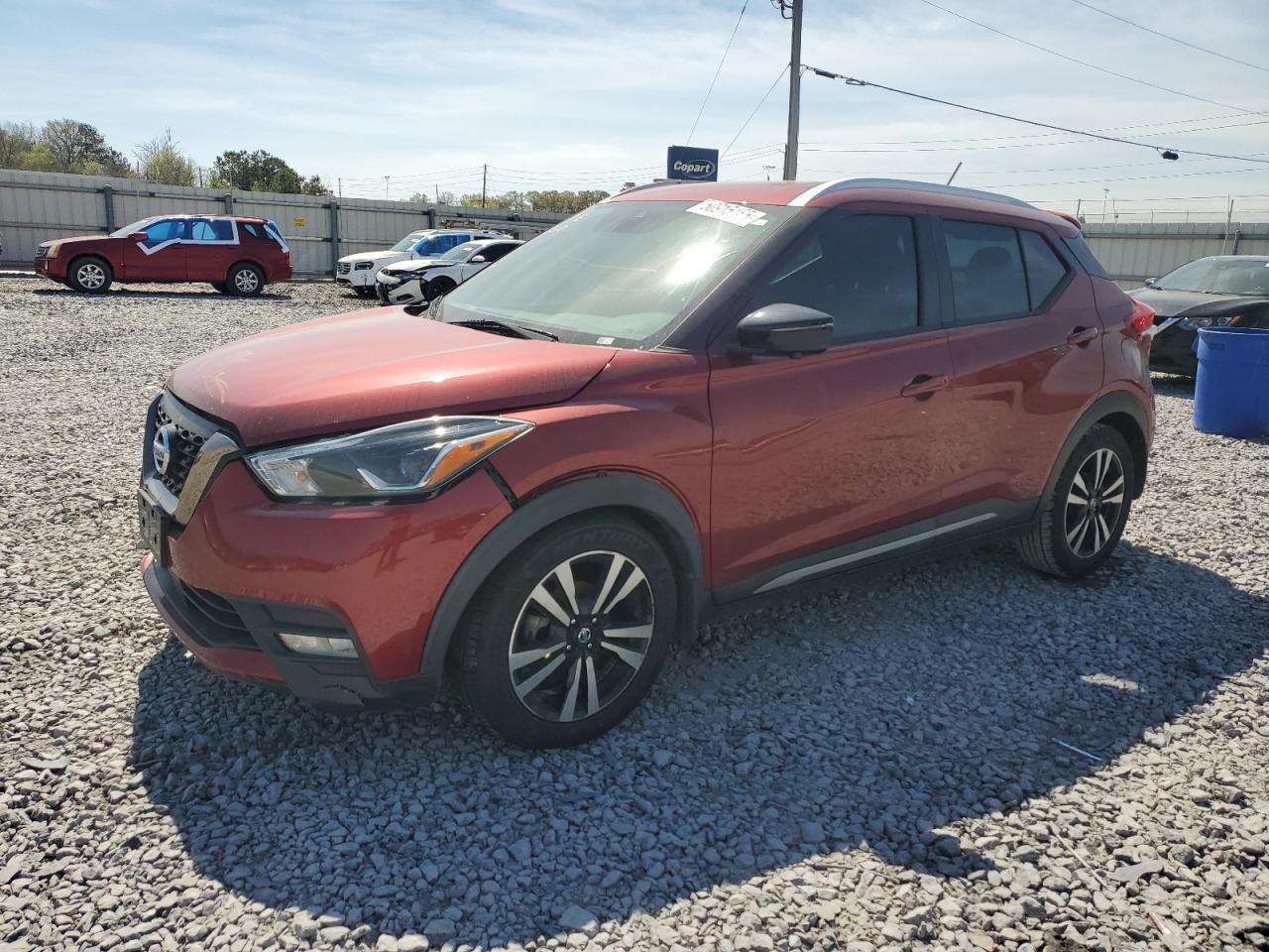 2020 Nissan Kicks Sr de vânzare în Hueytown, AL - Front End