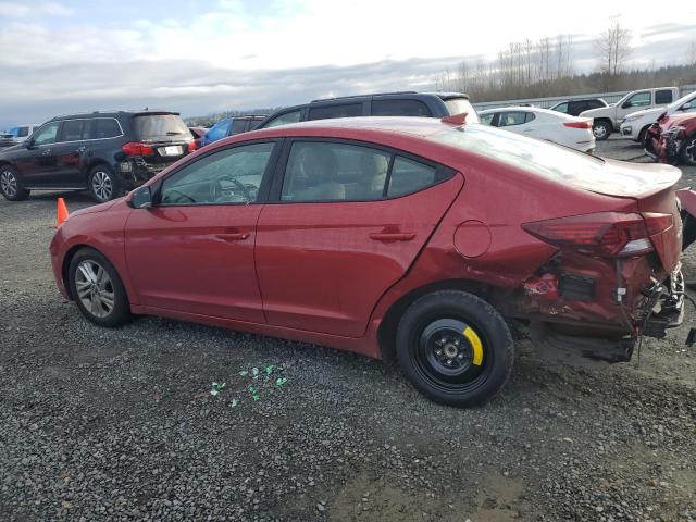  HYUNDAI ELANTRA 2019 Красный